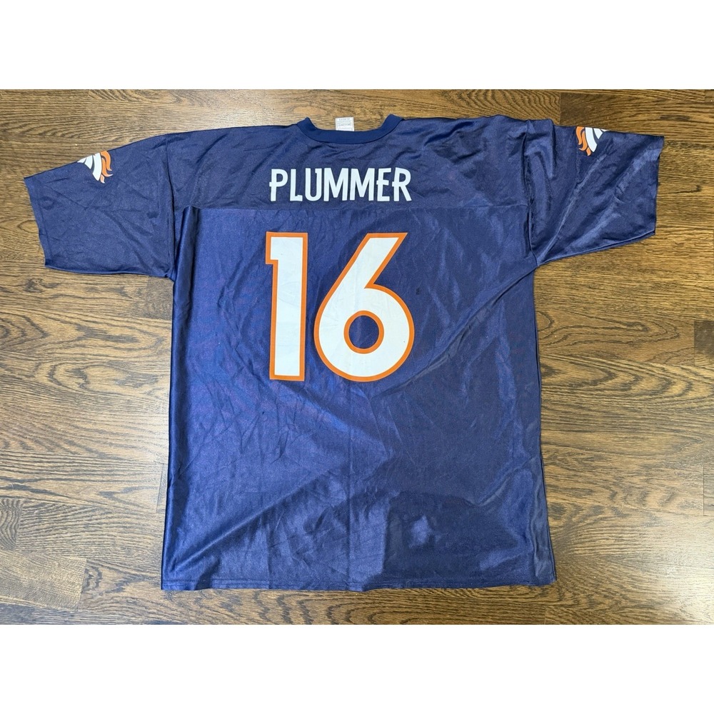 Vintage Y2K Denver Broncos Jake Plummer #16 NFL Players Jersey Adult XXL 2XL